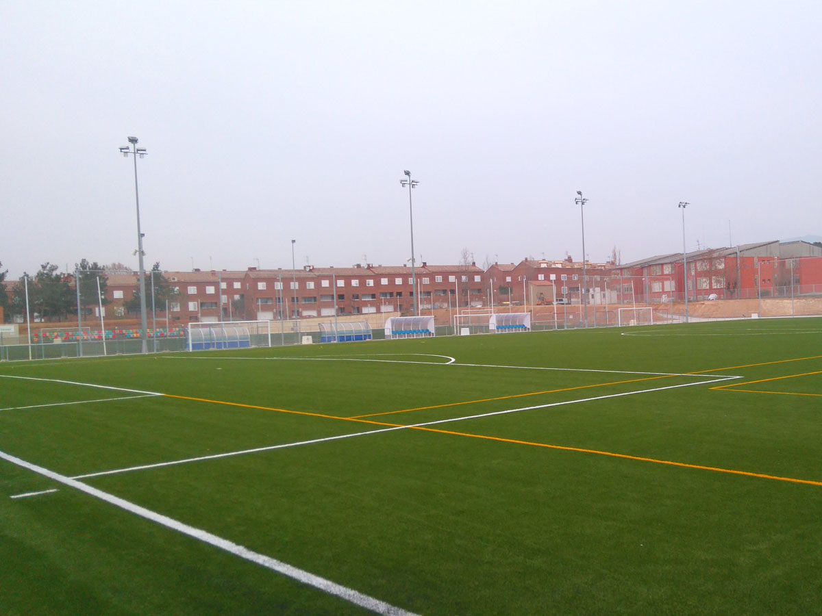 Camps de futbol del complex esportiu Olímpia